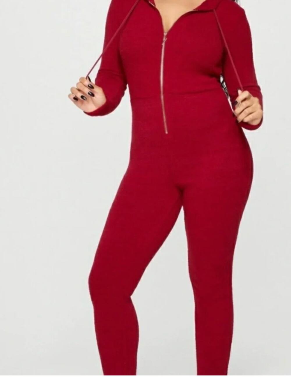 YITTY Pet Me Heart Pocket Onesie Merlot Red 3X